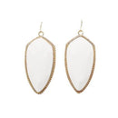 VE2125 Large Arrow Shape Drop Earrings - MiMi Wholesale