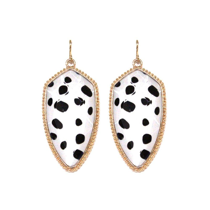 VE2125 Large Arrow Shape Drop Earrings - MiMi Wholesale