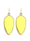 VE2126 Small Arrow Shape Drop Earrings - MiMi Wholesale