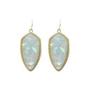 VE2126 Small Arrow Shape Drop Earrings - MiMi Wholesale