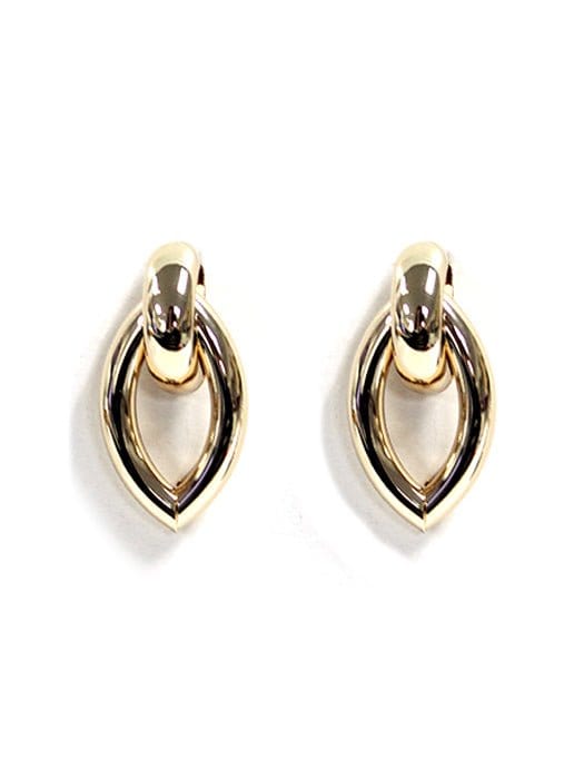 VE4133 Chunky Tube Earrings - MiMi Wholesale