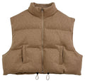 VQD001 Knit Padded Vest - MiMi Wholesale