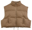 VQD001 Knit Padded Vest - MiMi Wholesale
