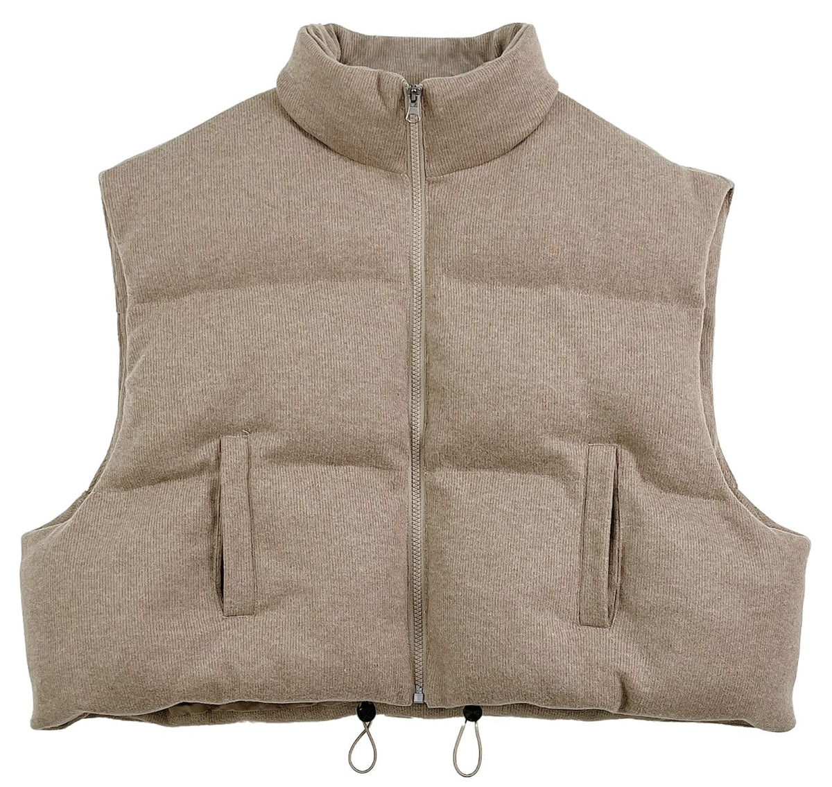 VQD001 Knit Padded Vest - MiMi Wholesale