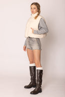 VQD001 Knit Padded Vest - MiMi Wholesale