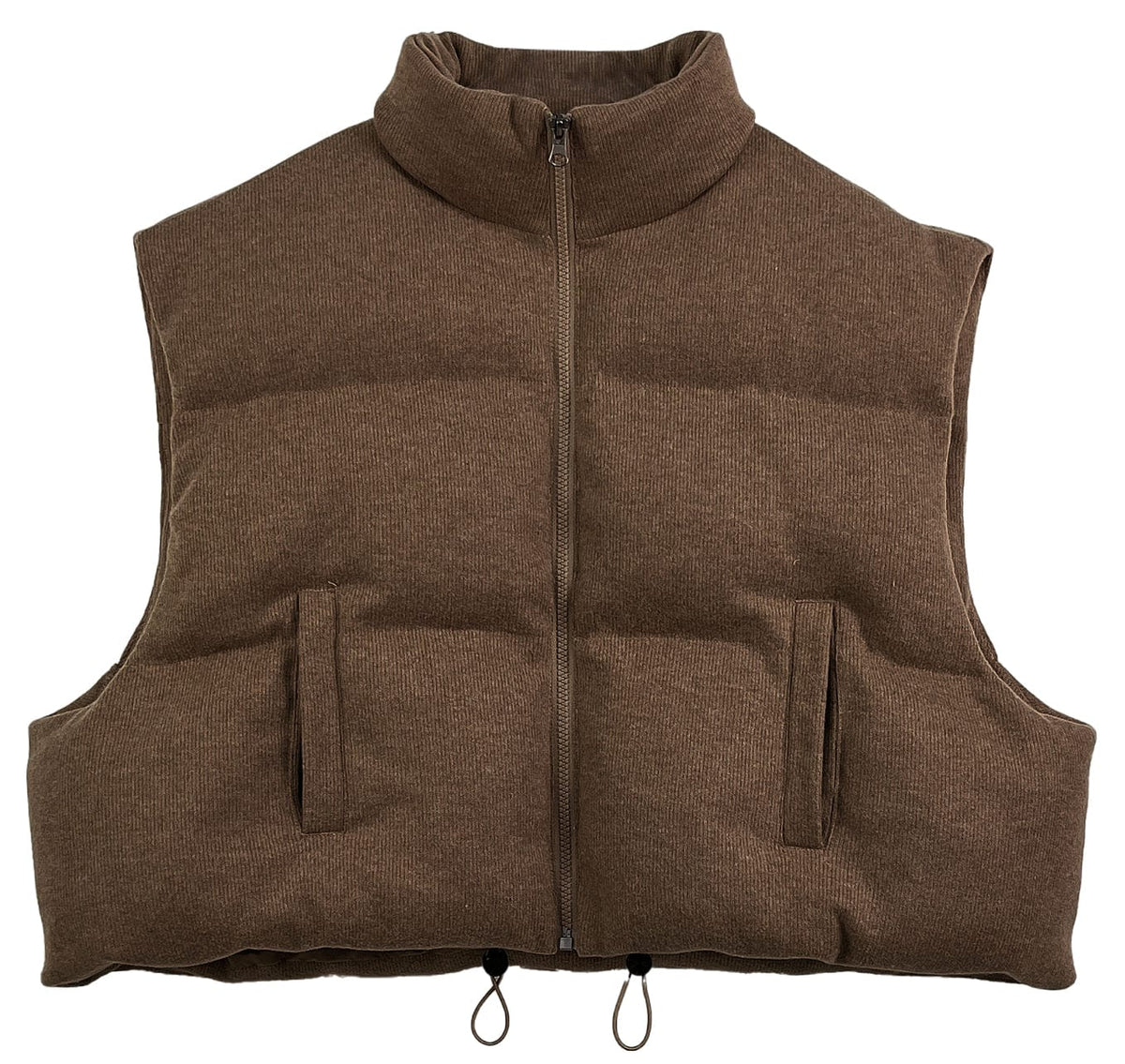 VQD001 Knit Padded Vest - MiMi Wholesale