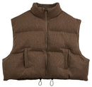 VQD001 Knit Padded Vest - MiMi Wholesale