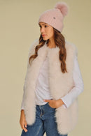 VTC0138 Faux Fur Vest - MiMi Wholesale