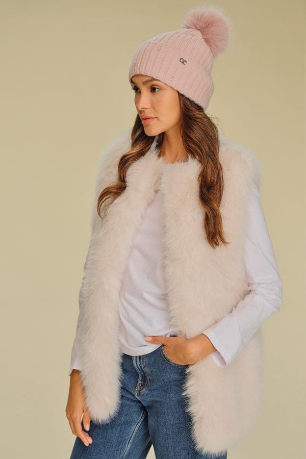 VTC0138 Faux Fur Vest - MiMi Wholesale