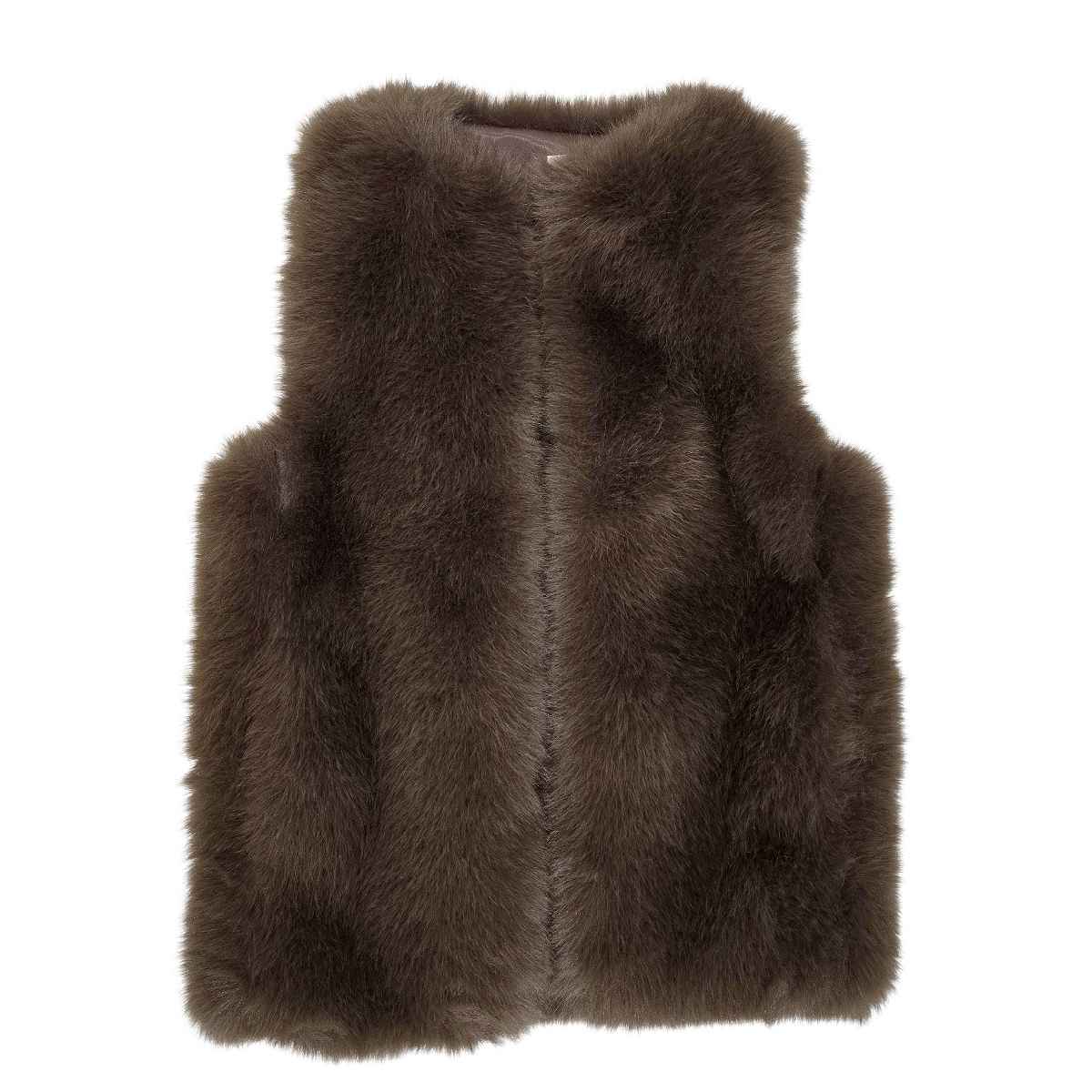 VTC0138 Faux Fur Vest - MiMi Wholesale