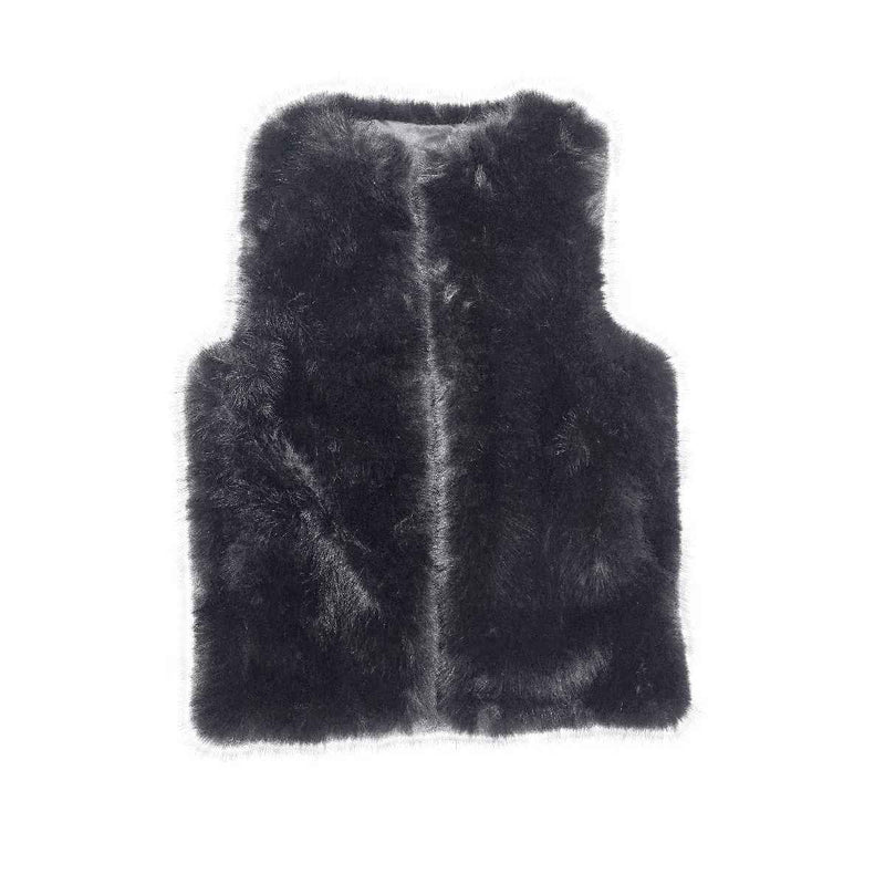 VTC0138 Faux Fur Vest - MiMi Wholesale