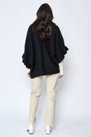 WCC320107 Yolanda Ruffle Knit Cardigan - MiMi Wholesale