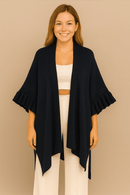 WCK520112 Kiara Solid Knit Kimono - MiMi Wholesale