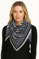 WCL520109 Abigail Printed Scarf - MiMi Wholesale