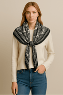 WCL520109 Abigail Printed Scarf - MiMi Wholesale