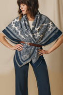 WCL520109 Abigail Printed Scarf - MiMi Wholesale