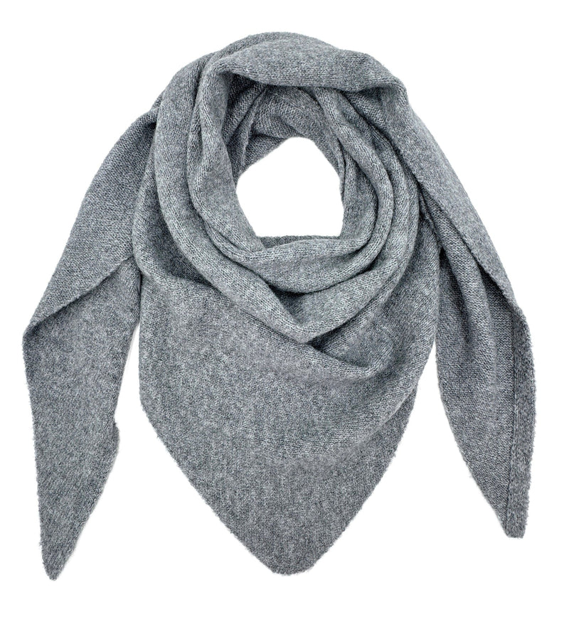 WCL520122 Solid Triangle Scarf/Shawl - MiMi Wholesale