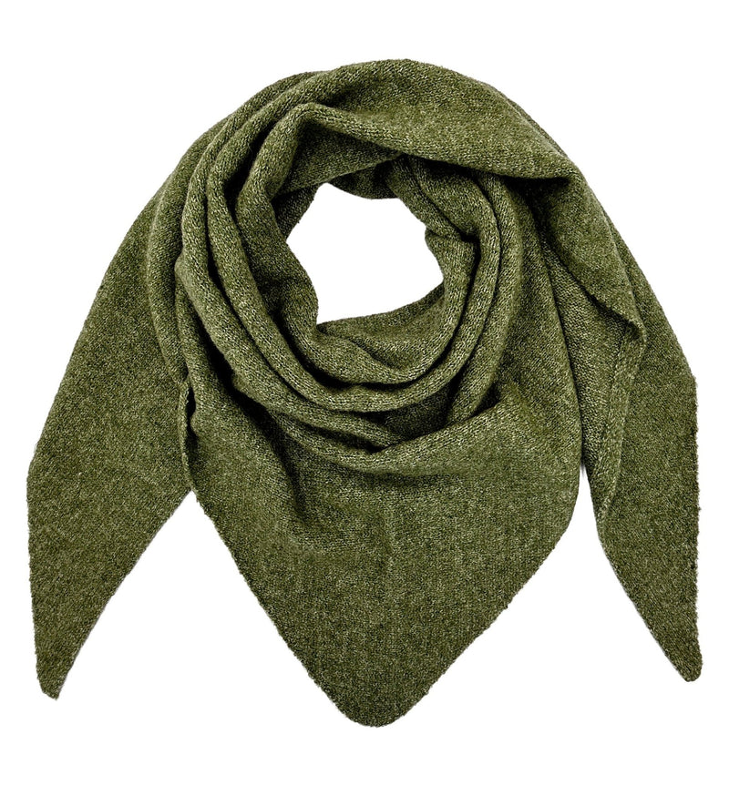 WCL520122 Solid Triangle Scarf/Shawl - MiMi Wholesale