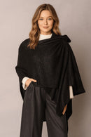 WCL520130 Callie Knit Ruana - MiMi Wholesale