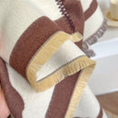 WCR520150 Cow Pattern Print Ruana - MiMi Wholesale