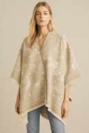 WCR520156 Torianne Print Ruana - MiMi Wholesale