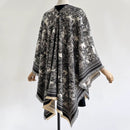 WCR520156 Torianne Print Ruana - MiMi Wholesale