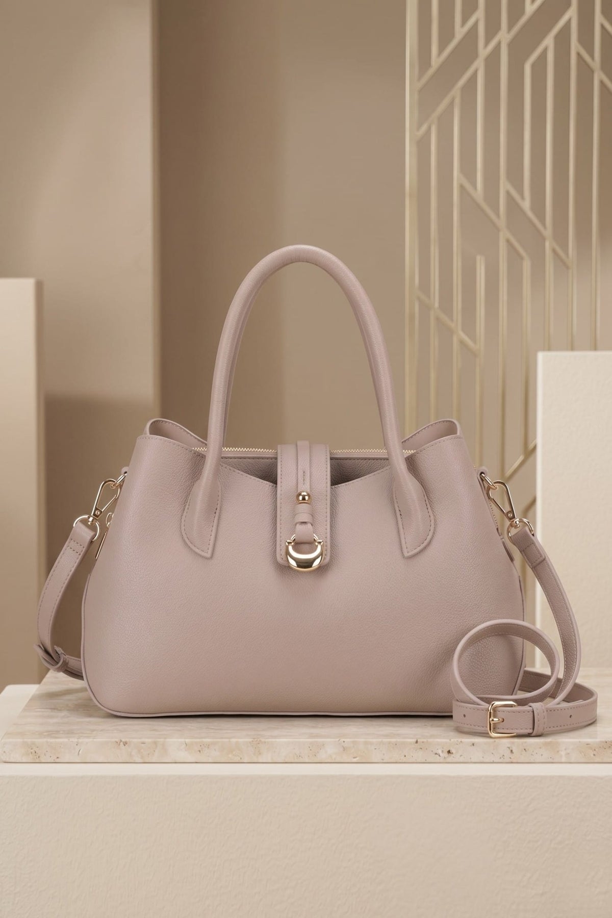 WE25045 Afena Three Compartment Satchel/Crossbody Bag - MiMi Wholesale