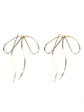 WE3115 Long Ribbon Earrings - MiMi Wholesale