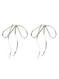 WE3115 Long Ribbon Earrings - MiMi Wholesale