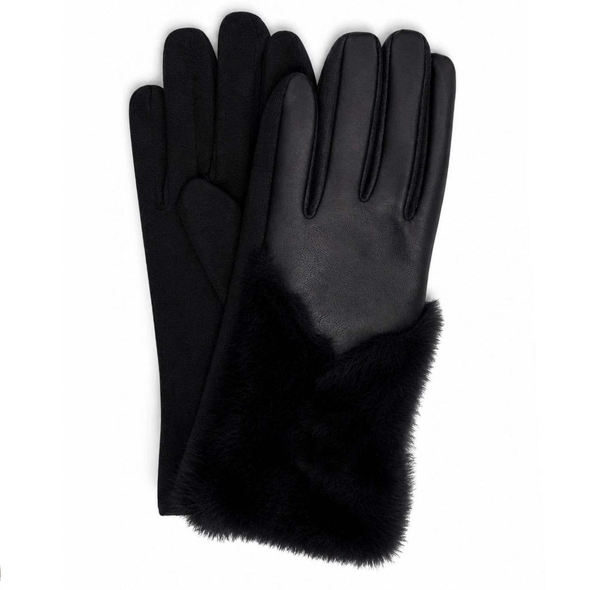 WGTS693 Mandy Soft Fur Gloves - MiMi Wholesale