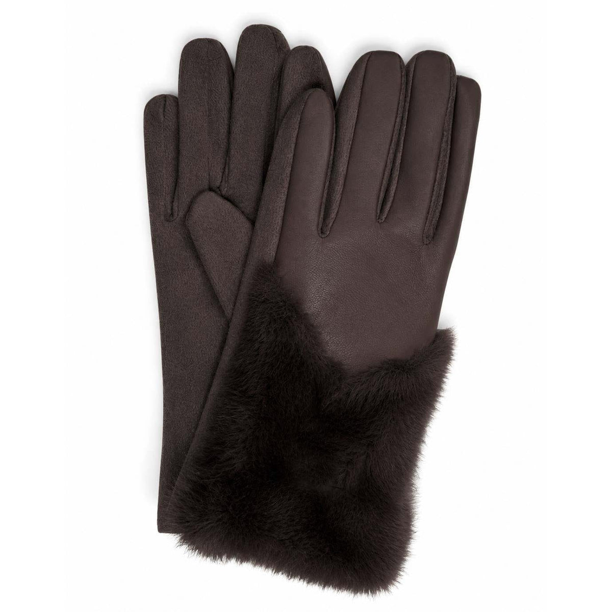 WGTS693 Mandy Soft Fur Gloves - MiMi Wholesale