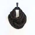 WI - 524 Knitted Infinity Scarf - MiMi Wholesale