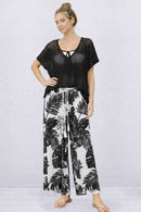 WLJS128 Tropical Print Pants - MiMi Wholesale