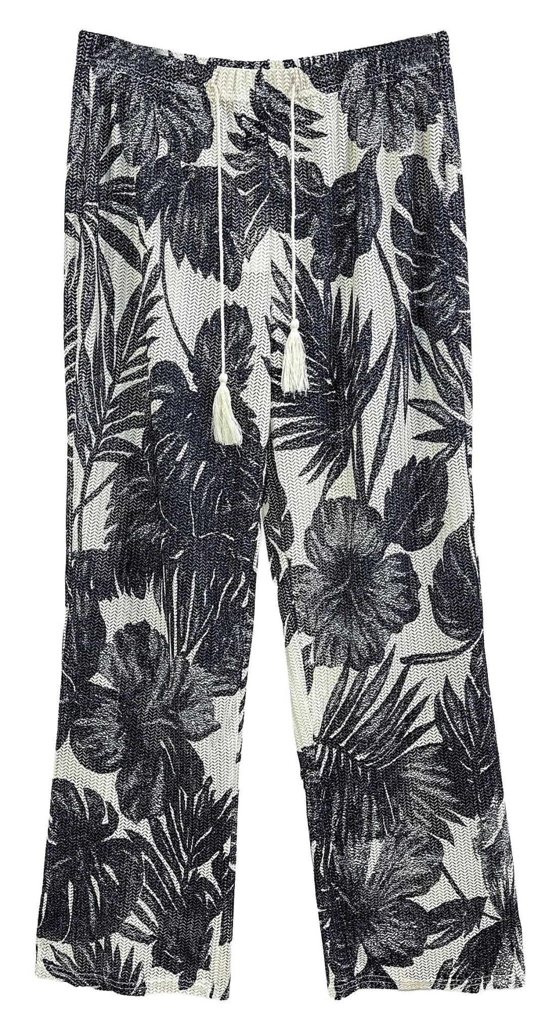 WLJS128 Tropical Print Pants - MiMi Wholesale