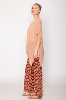 WLK510069 Samara Solid Kimono/Cover Up - MiMi Wholesale