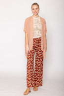WLK510069 Samara Solid Kimono/Cover Up - MiMi Wholesale