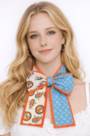 WLLS180 Harper Rectangle Skinny Scarf - MiMi Wholesale