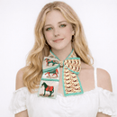 WLLS184 Mimi Rectangle Skinny Scarf - MiMi Wholesale