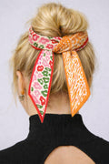 WLLS190 Animal Mix Skinny Scarf - MiMi Wholesale