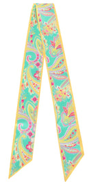 WLLS199 Tate Skinny Scarf - MiMi Wholesale