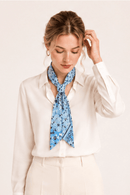 WLLS304 Bandana Skinny Scarf - MiMi Wholesale