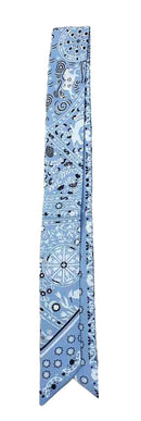 WLLS304 Bandana Skinny Scarf - MiMi Wholesale