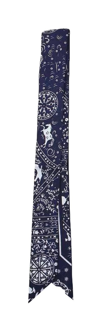 WLLS304 Bandana Skinny Scarf - MiMi Wholesale