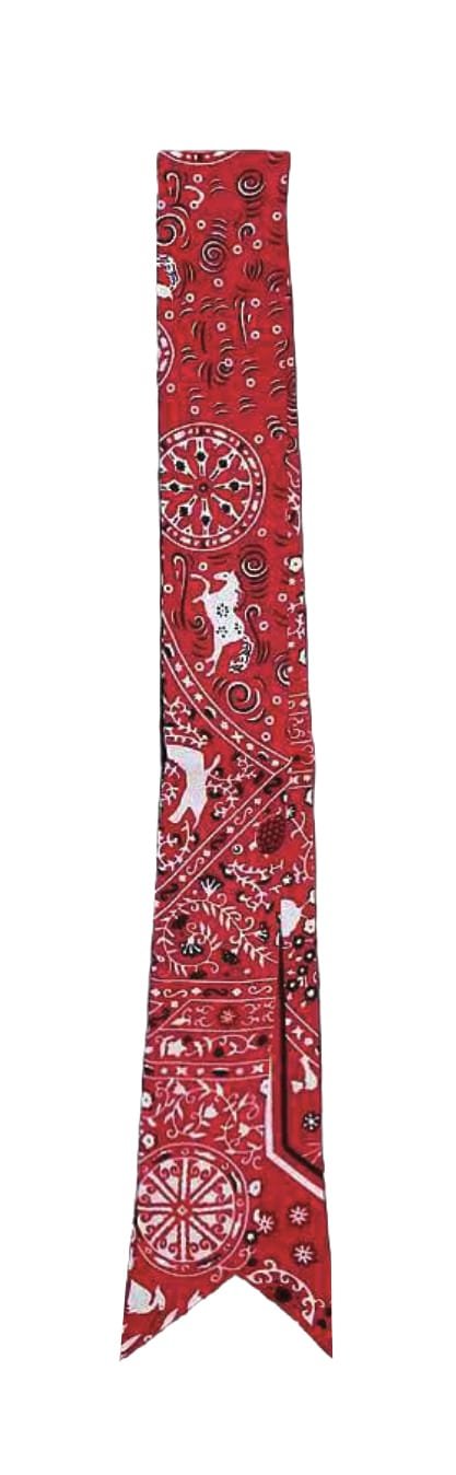 WLLS304 Bandana Skinny Scarf - MiMi Wholesale