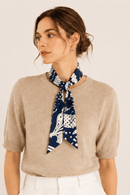 WLLS305 Oriental Skinny Scarf - MiMi Wholesale
