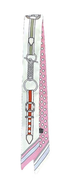 WLLS308 Belt Chain Skinny Scarf - MiMi Wholesale