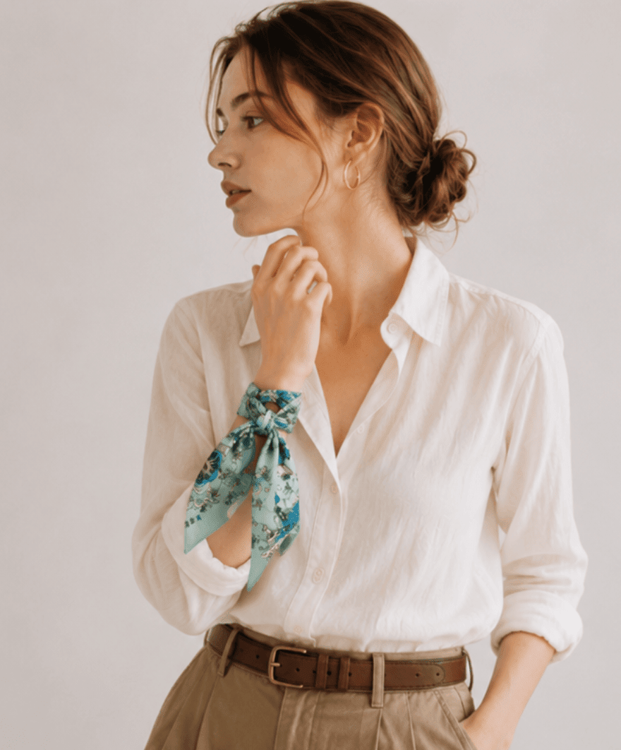 WLLS309 Circus Skinny Scarf - MiMi Wholesale