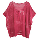 WLPS087 Crochet Poncho - MiMi Wholesale