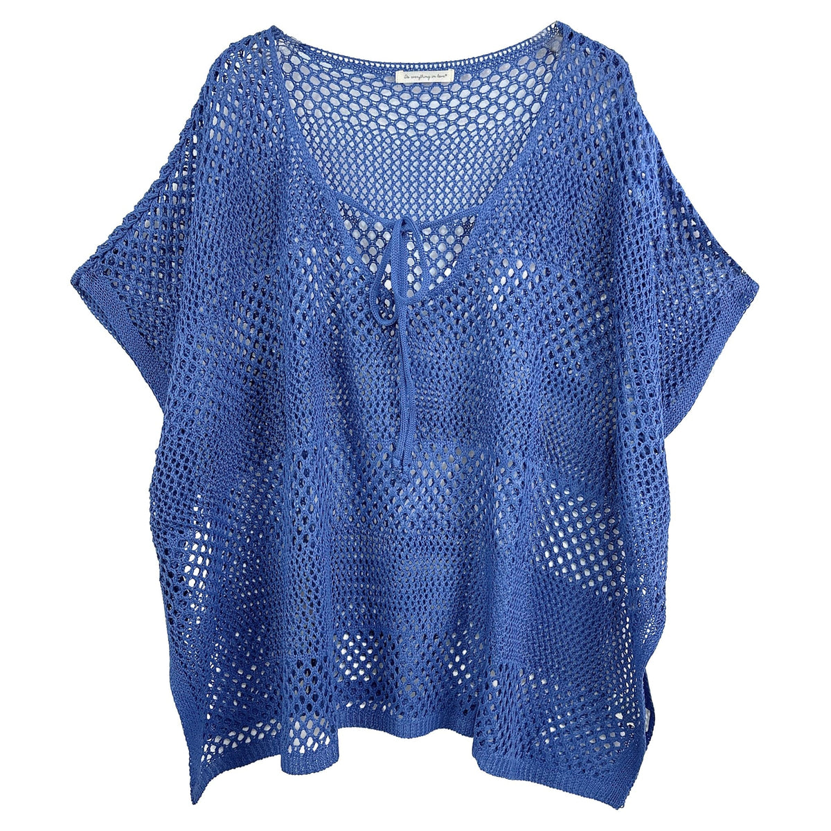 WLPS087 Crochet Poncho - MiMi Wholesale