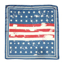 WLQS301 Vintage Star Print Square Scarf - MiMi Wholesale